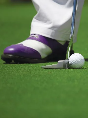 Joueur de golf dans le Saint-Émilionnais